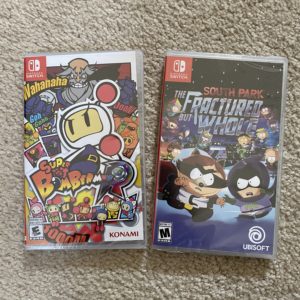 Purchased Switch Games